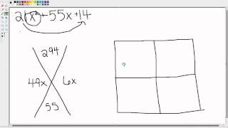 Factoring Trinomials with the XBox Method [upl. by Annoda]