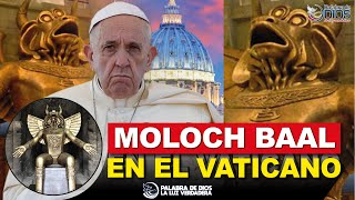 🔴 Vaticano trae estatua del Demonio Moloch Baal para ser adorada [upl. by Joshia]