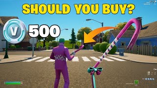 Bold Bar Pickaxe Gameplay in Fortnite Sound Test  Review  Should You Buy [upl. by Aidnahs]