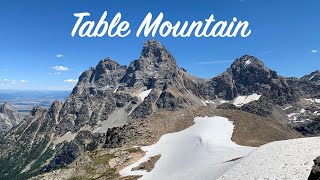 Hiking Table Mountain  The MUST SEE Quiet Side of The Grand Tetons [upl. by Ahseat]