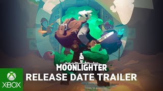 Moonlighter Official Release Date Trailer [upl. by Luap]