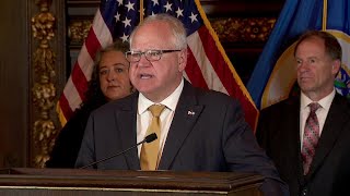 LIVE  Gov Tim Walz on new child tax credit [upl. by Innoj585]