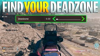 Find YOUR PERFECT DEADZONE in WARZONE [upl. by Nyl]