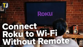 How to Connect Roku to Wi Fi Without Remote [upl. by Melamie58]