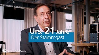 Arbeiten bei GastroSocial – Urs der Stammgast 21 Jahre [upl. by Airdnoed488]