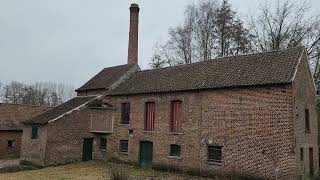 A view of the two old Brouwerij Goossens breweries which date to the 18th and 19th centuries [upl. by Rhody]