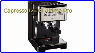 REVIEW 2024 Capresso 12401 Ultima Pro ESSENTIAL details [upl. by Aek659]