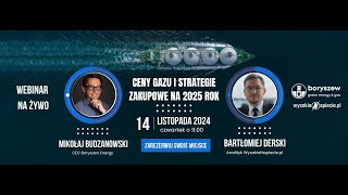 Ceny gazu i strategie zakupowe na 2025 r [upl. by Rourke776]