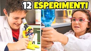 12 ESPERIMENTI DA FARE dal Grande Laboratorio della Ricerca Scientifica [upl. by Annekam]