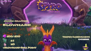 Spyro The Dragon Level 10  Blowhard Level 100  HTG [upl. by Vassaux]