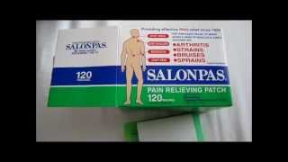 Salonpas pain relieving patch [upl. by Mclain]