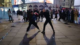 Self Taught boxer vs Amateur boxer technical Sparring round 2 [upl. by Notla]