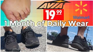 Avia Shoes Walmart Review  Are 20 Running Shoes Any Good [upl. by Ateekram]