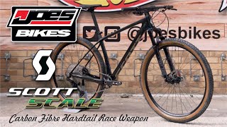 Lightweight Scott Scale Mountain Bike Build  Joes Bikes Hand Built [upl. by Anirahtak]