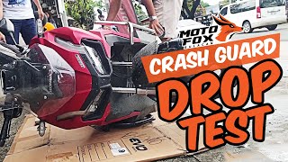 Crash Guard DROP TEST  ADV 160 Half CG [upl. by Adalbert820]