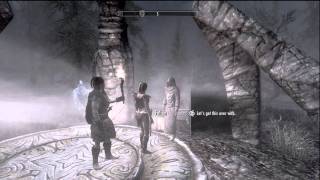 Skyrim Vampire  Cure Vampirism  Rising at Dawn Guide [upl. by Htor]