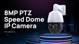 PTZ4840XIS High Speed PoE Camera  40X Zoom Hikvision Compatible  4K 8MP PTZ Security Cameras [upl. by Aham]