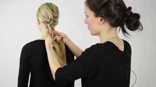 Haare flechten  Basic holländischer Zopf Dutch Braid  Flechtfrisur  Tutorial [upl. by Irreg38]