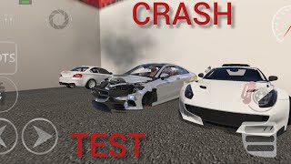 Wdamage car crashes  We test the strength of different cars  Car games [upl. by Eniamzaj]