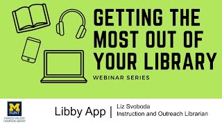 Libby App  Getting the Most Out of Your Library F23 [upl. by Nymassej541]