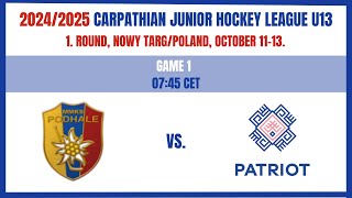 MMKS Podhale Nowy Targ  HC Patriot Vinnytsia [upl. by Rraval]