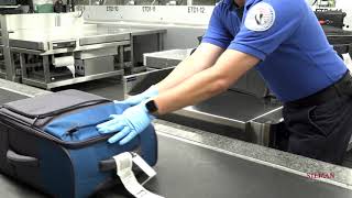 Baggage Handling  Checked Baggage Inspection System CBIS Oakland International Airport [upl. by Nail]