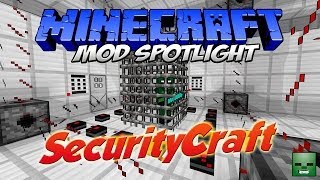 Minecraft Mods SecurityCraft Forge1710Act [upl. by Neelrad246]