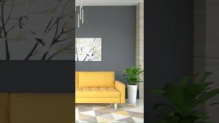 sofa color for grey walls  color combination for sofa in living room  home decor [upl. by Airdnassac]