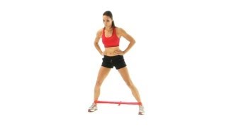 Hip exercise  walking abduction band [upl. by Nabala]