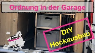 Ordnung in der Heckgarage  DIY Ausbau mit Euroboxen [upl. by Khanna214]