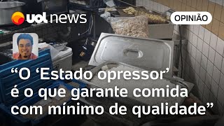 Comida no banheiro da Sapucaí é aviso aos que pedem Estado mínimo diz Sakamoto [upl. by Alaric]