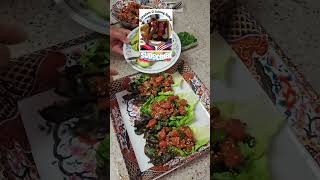 Madams Ahi Poke Lettuce wraps with avocado amp Seaweed [upl. by Ettennahs56]