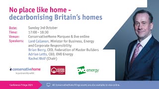 No place like home  decarbonising Britains homes [upl. by Guinna]