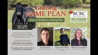 Grazing Game Plan  Developing a Grazing Plan [upl. by Nedyrb]