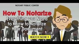 How to Notarize Everything You Need to Know About Notarizing Your Document [upl. by Yrbua]