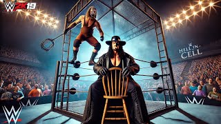 Iconic Showdown Undertaker vs Mankind  Hell in a Cell Mayhem 🔥 [upl. by Yelruc604]