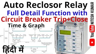 VOL5 Auto Reclose Relay  AR LOGIC  Scheme Drawing Control amp Protection CircuitHINDI [upl. by Manley672]