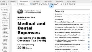 Chapter 5 Part 2  Medical Itemized Deductions [upl. by Conias]