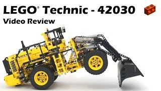 LEGO Technic 42030 RemoteControlled VOLVO L350F Wheel Loader  Demo [upl. by Eileme]