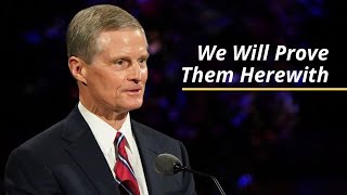 We Will Prove Them Herewith  David A Bednar  October 2020 [upl. by Zosema232]