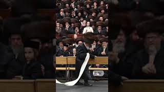 Skver Rebbe dances Mitzvah Tantz At The Wedding Of His First Great Grandchild  Shvat 5784 [upl. by Yeslehc]