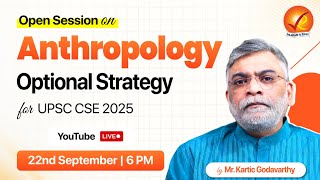 Anthropology Optional Strategy for UPSC CSE 2025  Vajiram amp Ravi [upl. by Austina]