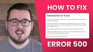 How to Fix the 500 Internal Server Error on WordPress [upl. by Claud]