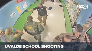 Body cam footage surveillance videos and calls from Uvalde school shooting released [upl. by Rhodes]