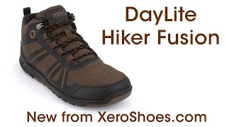 NEW Mens Lightweight Hiking Boot for 2021  DayLite Hiker Fusion by Xero Shoes [upl. by Wasson683]