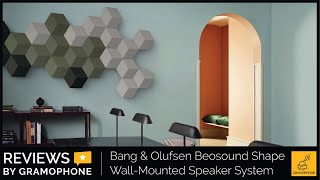 Bang amp Olufsen Beosound Shape  Modular WallMounted Speaker System [upl. by Grantland]