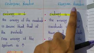 Endergonic and exergonic reactions Redox potential [upl. by Iey]