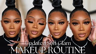 Updated Makeup Routine Extremely Detailed  My Signature Flawless Soft Glam  Tamara Renaye [upl. by Onitnevuj88]