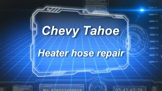 20002009 Chevrolet Tahoe Heater Hose Connector HD [upl. by Iral]