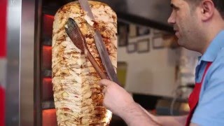 istanbul street food  chicken doner kebab  turkey street food [upl. by Gargan320]